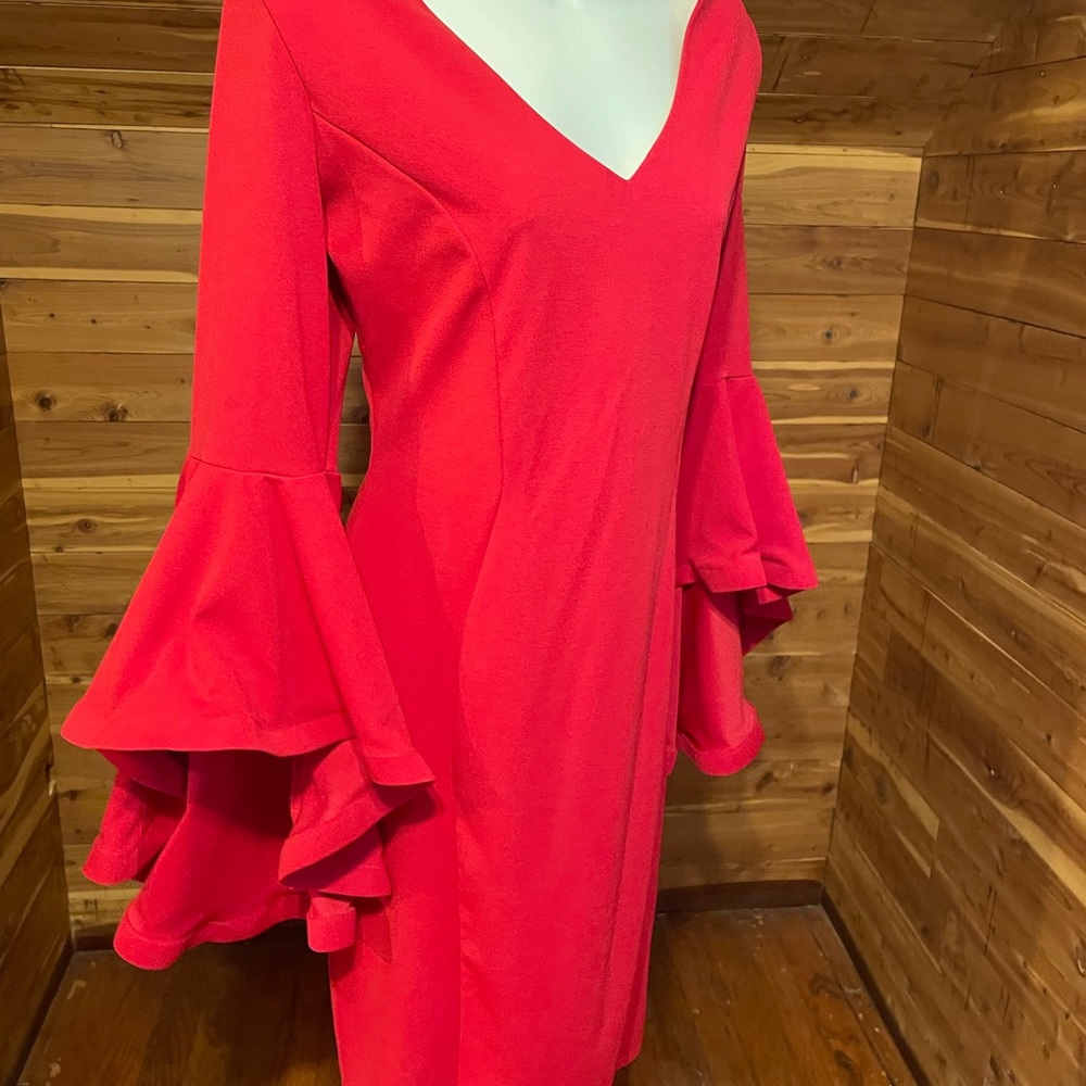 Red dress